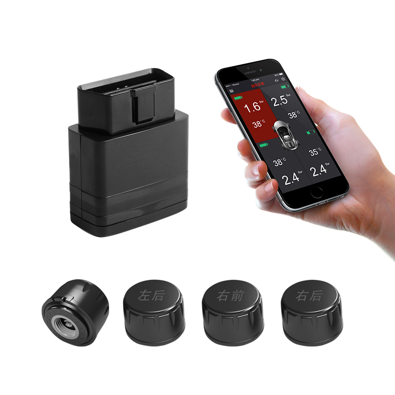 External Wireless Bluetooth TPMS with APP Display  