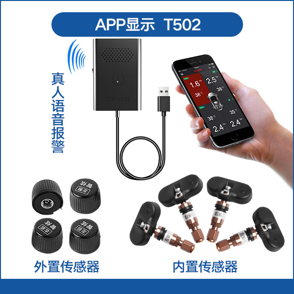 External Wireless Bluetooth TPMS with APP Display - copy